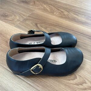 Birkenstock Women's Black Mary Tracy Flats